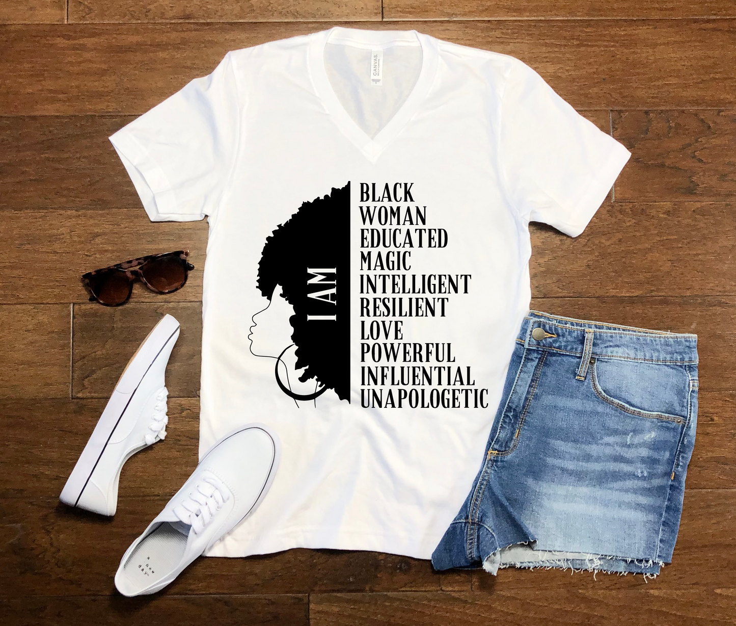 I am Black Woman Educated Shirt