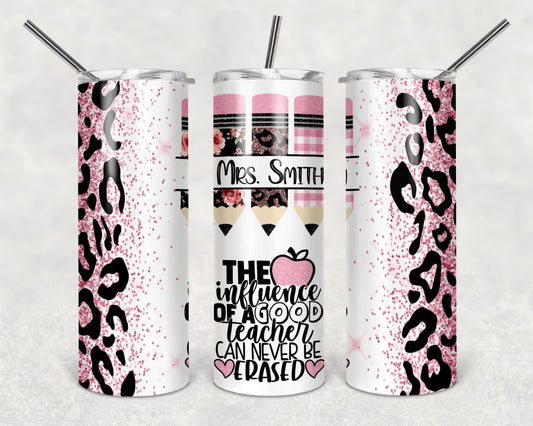 Influencer Leopard Print Tumbler