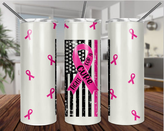 Breast Cancer Awareness Tumbler