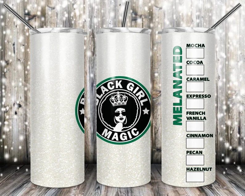 Black Girl Magic Tumbler