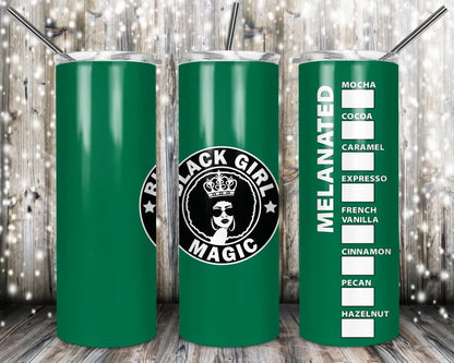 Black Girl Magic Tumbler