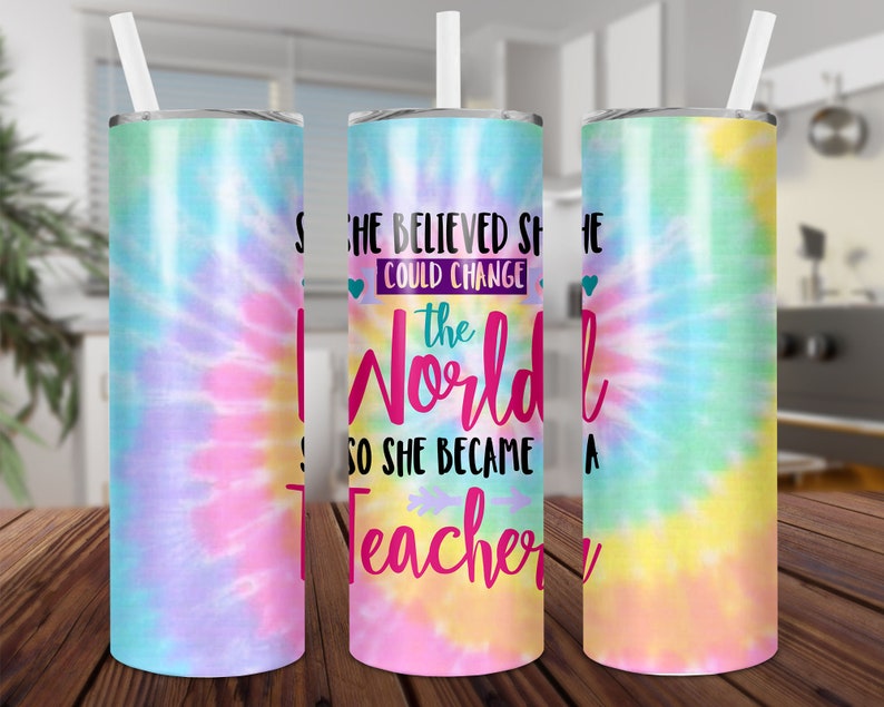 She Believe She Could Change the World Tumbler